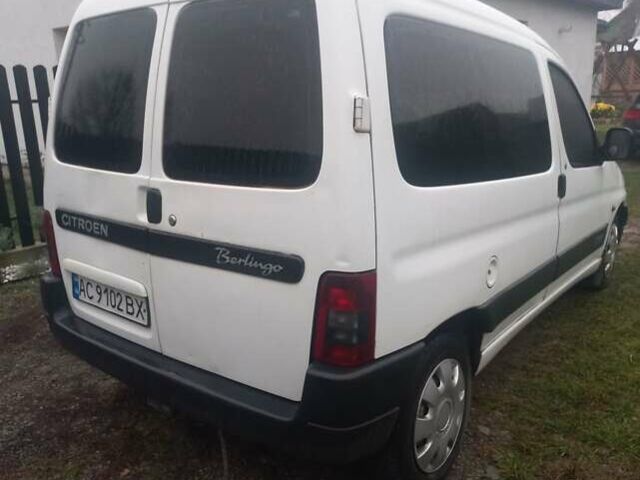 Белый Ситроен Берлинго, объемом двигателя 1.91 л и пробегом 350 тыс. км за 2000 $, фото 9 на Automoto.ua
