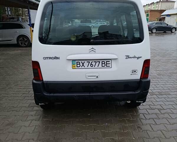 Белый Ситроен Берлинго, объемом двигателя 2 л и пробегом 176 тыс. км за 3999 $, фото 6 на Automoto.ua