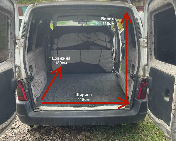 Белый Ситроен Берлинго, объемом двигателя 1.9 л и пробегом 430 тыс. км за 3200 $, фото 9 на Automoto.ua