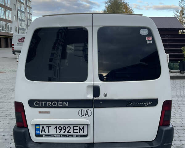 Белый Ситроен Берлинго, объемом двигателя 1.9 л и пробегом 430 тыс. км за 3200 $, фото 4 на Automoto.ua