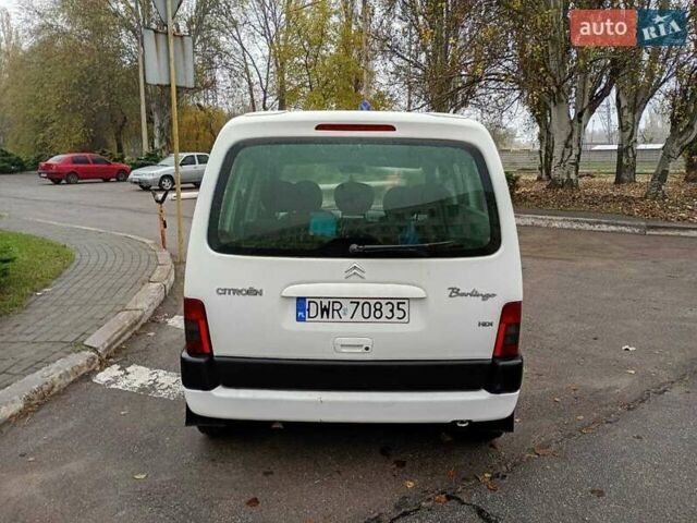 Білий Сітроен Берлінго, об'ємом двигуна 1.9 л та пробігом 245 тис. км за 2543 $, фото 12 на Automoto.ua