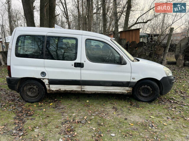 Белый Ситроен Берлинго, объемом двигателя 1.9 л и пробегом 200 тыс. км за 1950 $, фото 1 на Automoto.ua