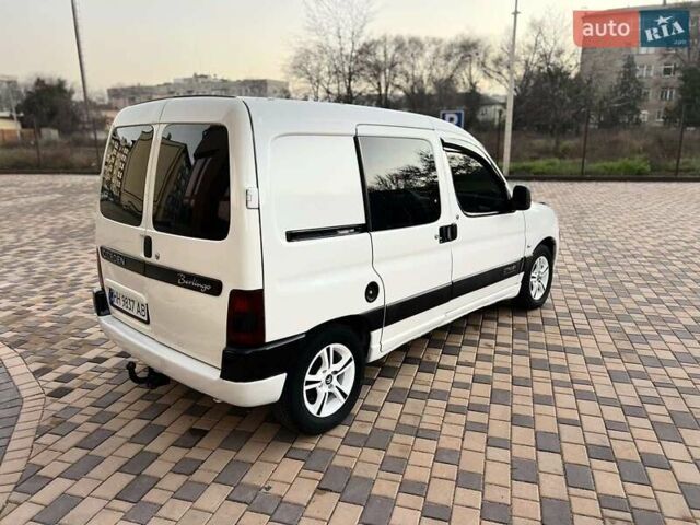 Белый Ситроен Берлинго, объемом двигателя 2 л и пробегом 345 тыс. км за 2999 $, фото 4 на Automoto.ua