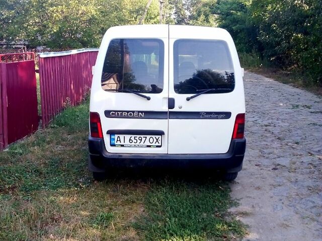 Белый Ситроен Берлинго, объемом двигателя 1.4 л и пробегом 270 тыс. км за 3400 $, фото 2 на Automoto.ua