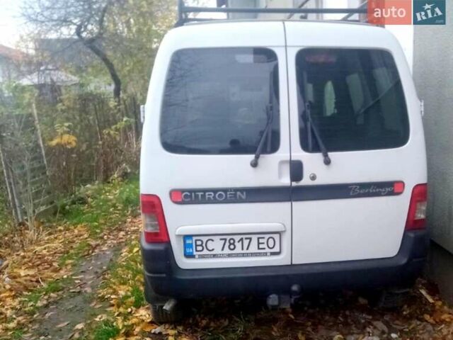 Белый Ситроен Берлинго, объемом двигателя 1.4 л и пробегом 318 тыс. км за 3600 $, фото 1 на Automoto.ua