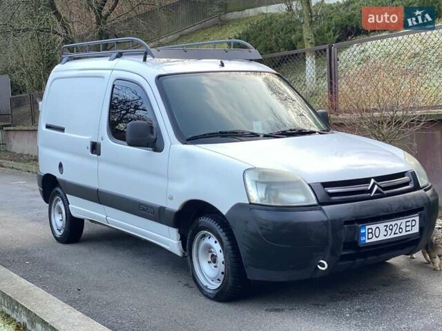 Белый Ситроен Берлинго, объемом двигателя 1.6 л и пробегом 182 тыс. км за 3350 $, фото 1 на Automoto.ua