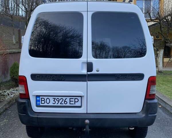 Белый Ситроен Берлинго, объемом двигателя 1.6 л и пробегом 182 тыс. км за 3350 $, фото 5 на Automoto.ua