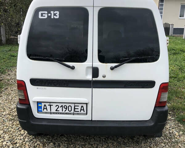 Белый Ситроен Берлинго, объемом двигателя 1.56 л и пробегом 356 тыс. км за 2700 $, фото 4 на Automoto.ua