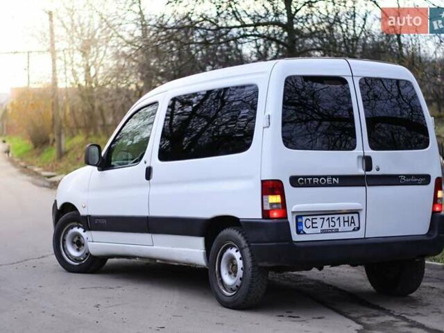 Белый Ситроен Берлинго, объемом двигателя 1.6 л и пробегом 260 тыс. км за 3300 $, фото 9 на Automoto.ua