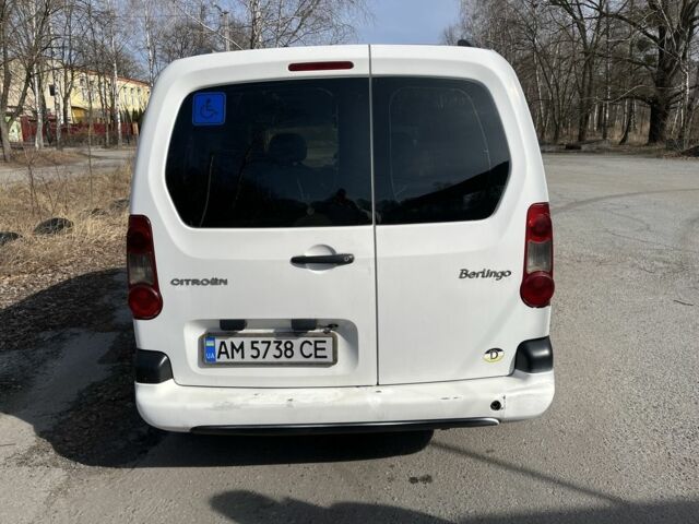 Белый Ситроен Берлинго, объемом двигателя 1.6 л и пробегом 254 тыс. км за 5700 $, фото 7 на Automoto.ua