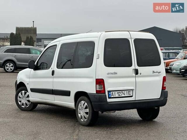 Белый Ситроен Берлинго, объемом двигателя 1.4 л и пробегом 170 тыс. км за 5700 $, фото 5 на Automoto.ua