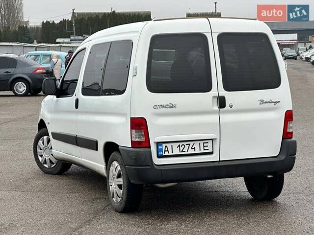 Белый Ситроен Берлинго, объемом двигателя 1.4 л и пробегом 170 тыс. км за 5700 $, фото 11 на Automoto.ua