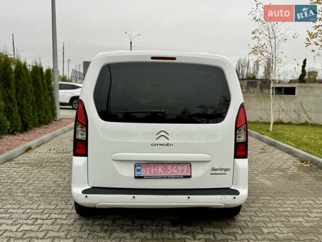 Белый Ситроен Берлинго, объемом двигателя 1.6 л и пробегом 192 тыс. км за 8850 $, фото 5 на Automoto.ua