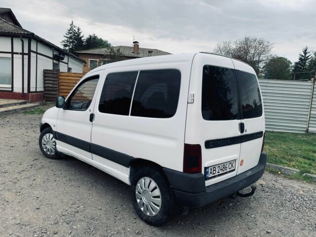 Ситроен Берлинго 2002 в Хмельнике на Automoto.ua Белый Ситроен Берлинго, объемом двигателя 1.9 л и пробегом 373 тыс. км за 3200 $, фото 4 на Automoto.ua