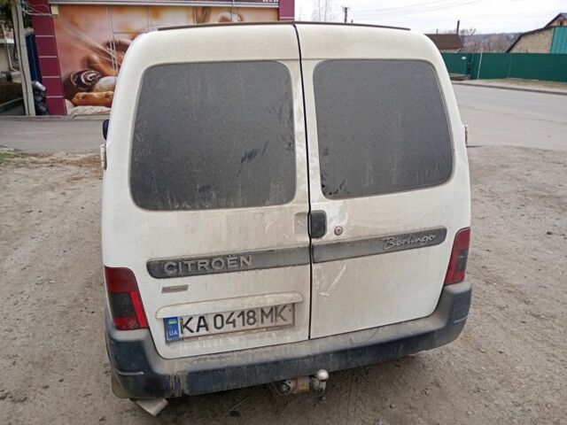 Белый Ситроен Берлинго, объемом двигателя 1.9 л и пробегом 400 тыс. км за 3200 $, фото 3 на Automoto.ua