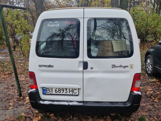 Белый Ситроен Берлинго, объемом двигателя 1.9 л и пробегом 353 тыс. км за 4000 $, фото 2 на Automoto.ua