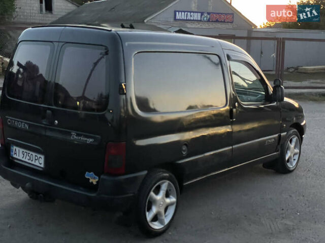 Ситроен Берлинго 1998 в Мироновке на Automoto.ua Черный Ситроен Берлинго, объемом двигателя 1.75 л и пробегом 400 тыс. км за 2100 $, фото 2 на Automoto.ua