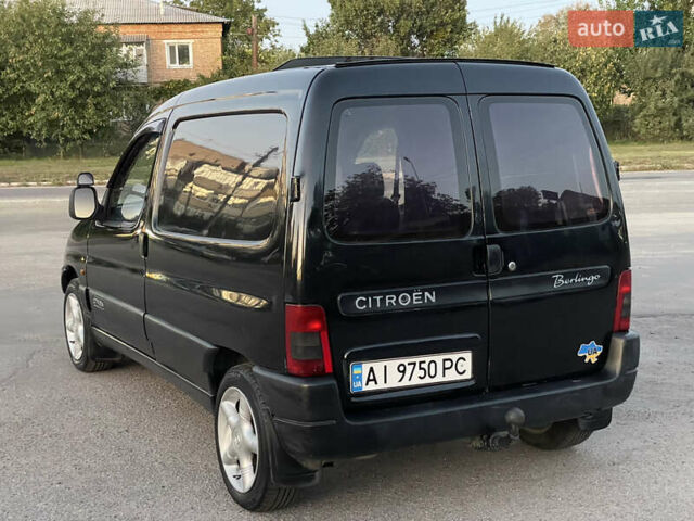 Ситроен Берлинго 1998 в Мироновке на Automoto.ua Черный Ситроен Берлинго, объемом двигателя 1.75 л и пробегом 400 тыс. км за 2100 $, фото 6 на Automoto.ua