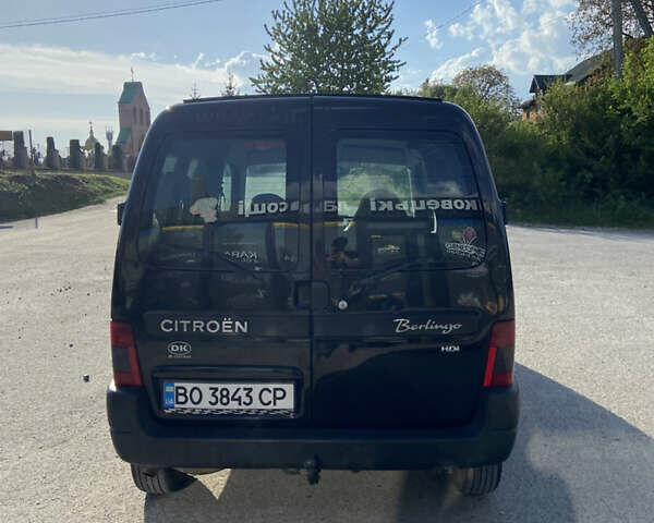 Черный Ситроен Берлинго, объемом двигателя 2 л и пробегом 195 тыс. км за 3800 $, фото 3 на Automoto.ua