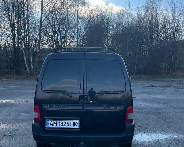 Чорний Сітроен Берлінго, об'ємом двигуна 2 л та пробігом 305 тис. км за 4000 $, фото 3 на Automoto.ua