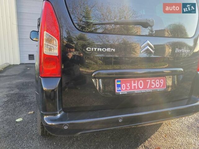 Черный Ситроен Берлинго, объемом двигателя 1.6 л и пробегом 169 тыс. км за 7399 $, фото 8 на Automoto.ua
