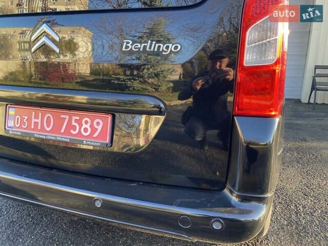 Черный Ситроен Берлинго, объемом двигателя 1.6 л и пробегом 169 тыс. км за 7399 $, фото 4 на Automoto.ua