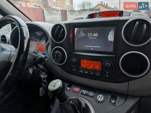 Черный Ситроен Берлинго, объемом двигателя 1.6 л и пробегом 250 тыс. км за 6500 $, фото 24 на Automoto.ua