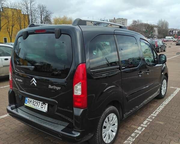 Черный Ситроен Берлинго, объемом двигателя 1.6 л и пробегом 235 тыс. км за 7600 $, фото 7 на Automoto.ua