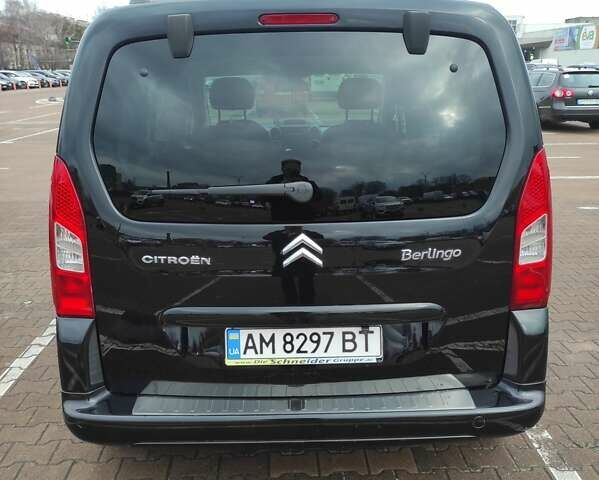 Черный Ситроен Берлинго, объемом двигателя 1.6 л и пробегом 235 тыс. км за 7600 $, фото 6 на Automoto.ua