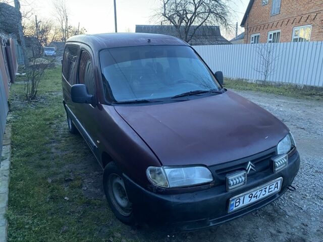 Коричневий Сітроен Берлінго, об'ємом двигуна 1.8 л та пробігом 300 тис. км за 1850 $, фото 1 на Automoto.ua