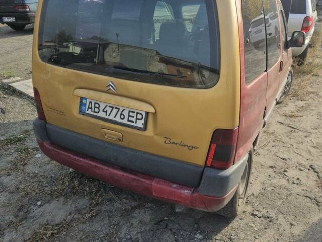 Красный Ситроен Берлинго, объемом двигателя 1.9 л и пробегом 100 тыс. км за 550 $, фото 2 на Automoto.ua