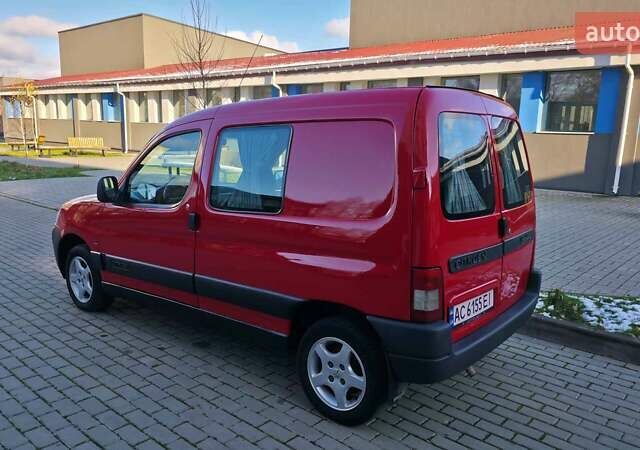 Красный Ситроен Берлинго, объемом двигателя 1.9 л и пробегом 300 тыс. км за 3550 $, фото 40 на Automoto.ua