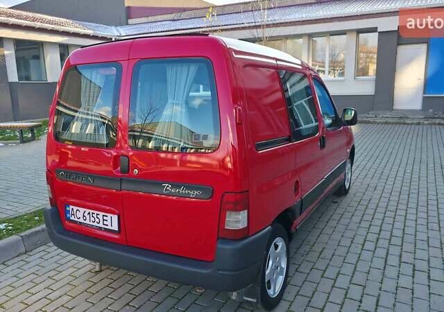 Красный Ситроен Берлинго, объемом двигателя 1.9 л и пробегом 300 тыс. км за 3550 $, фото 18 на Automoto.ua