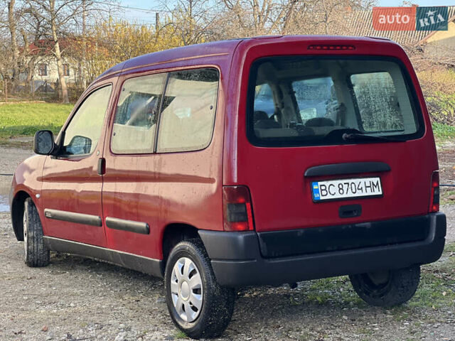 Червоний Сітроен Берлінго, об'ємом двигуна 1.87 л та пробігом 360 тис. км за 2999 $, фото 7 на Automoto.ua