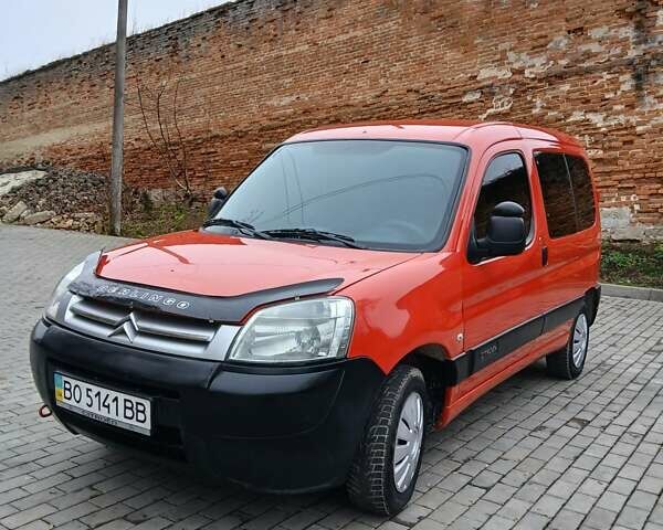 Красный Ситроен Берлинго, объемом двигателя 1.6 л и пробегом 220 тыс. км за 3450 $, фото 8 на Automoto.ua
