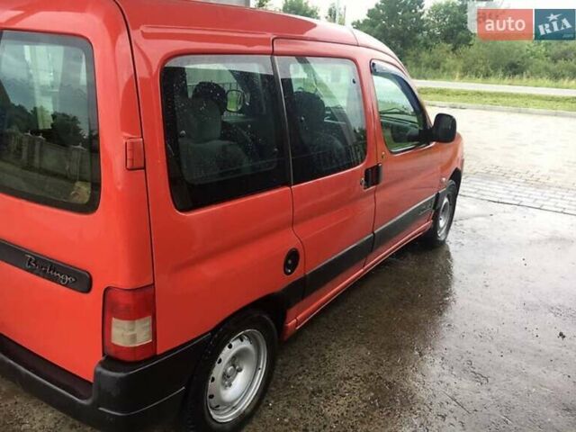 Червоний Сітроен Берлінго, об'ємом двигуна 1.56 л та пробігом 286 тис. км за 3200 $, фото 5 на Automoto.ua