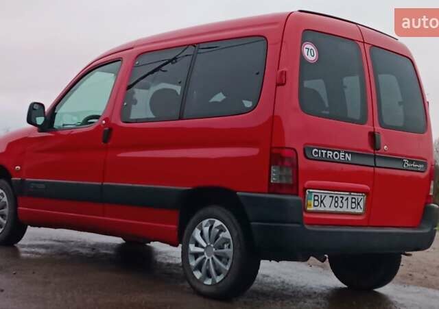 Красный Ситроен Берлинго, объемом двигателя 1.6 л и пробегом 204 тыс. км за 3850 $, фото 15 на Automoto.ua