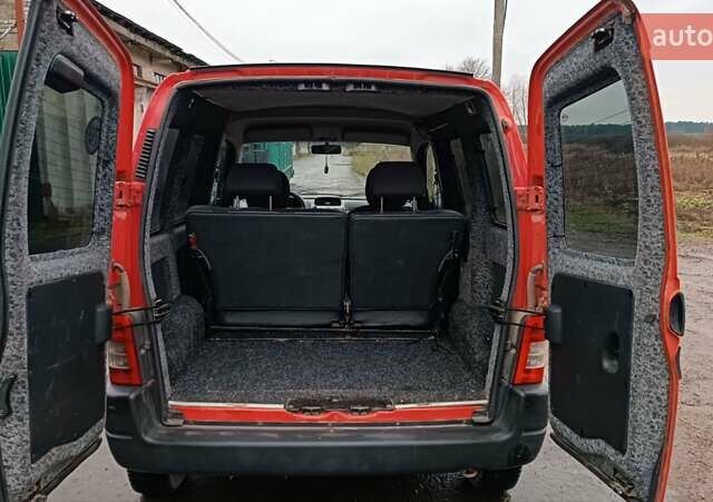 Красный Ситроен Берлинго, объемом двигателя 1.6 л и пробегом 204 тыс. км за 3850 $, фото 47 на Automoto.ua