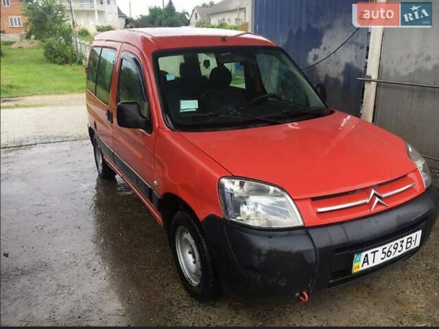 Червоний Сітроен Берлінго, об'ємом двигуна 1.56 л та пробігом 286 тис. км за 3200 $, фото 1 на Automoto.ua