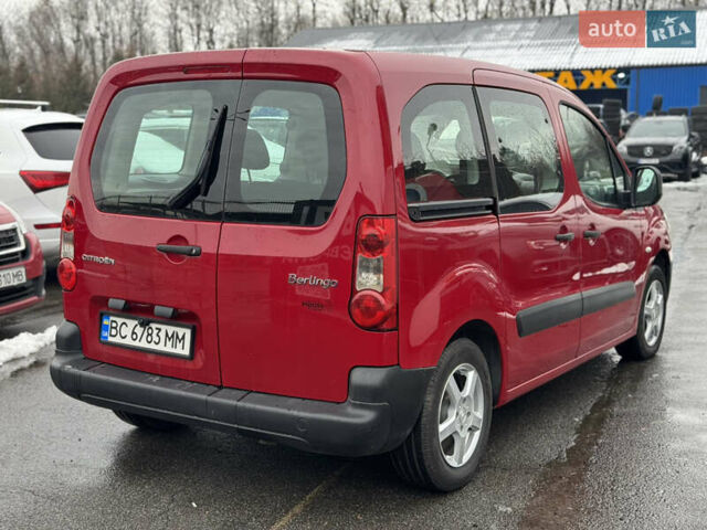 Красный Ситроен Берлинго, объемом двигателя 1.56 л и пробегом 238 тыс. км за 6700 $, фото 7 на Automoto.ua