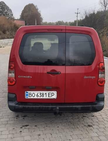 Ситроен Берлинго 2010 в Тернополе на Automoto.ua Красный Ситроен Берлинго, объемом двигателя 1.6 л и пробегом 217 тыс. км за 5500 $, фото 11 на Automoto.ua