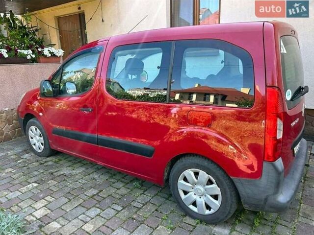 Красный Ситроен Берлинго, объемом двигателя 1.59 л и пробегом 169 тыс. км за 7000 $, фото 8 на Automoto.ua