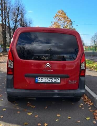 Красный Ситроен Берлинго, объемом двигателя 1.6 л и пробегом 248 тыс. км за 7200 $, фото 4 на Automoto.ua