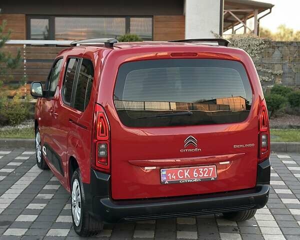 Сітроен Берлінго 2020 у Стрые на Automoto.ua Червоний Сітроен Берлінго, об'ємом двигуна 1.5 л та пробігом 172 тис. км за 15350 $, фото 33 на Automoto.ua