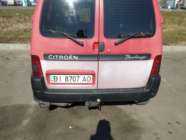 Красный Ситроен Берлинго, объемом двигателя 0 л и пробегом 370 тыс. км за 1600 $, фото 7 на Automoto.ua