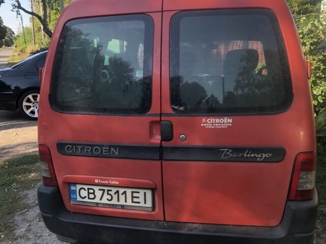 Красный Ситроен Берлинго, объемом двигателя 1.6 л и пробегом 310 тыс. км за 3500 $, фото 2 на Automoto.ua