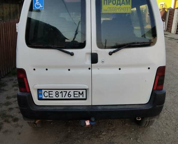 Белый Ситроен Берлинго пасс., объемом двигателя 1.9 л и пробегом 326 тыс. км за 3000 $, фото 1 на Automoto.ua