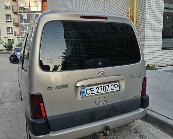 Бежевый Ситроен Берлинго пасс., объемом двигателя 1.87 л и пробегом 295 тыс. км за 3900 $, фото 4 на Automoto.ua