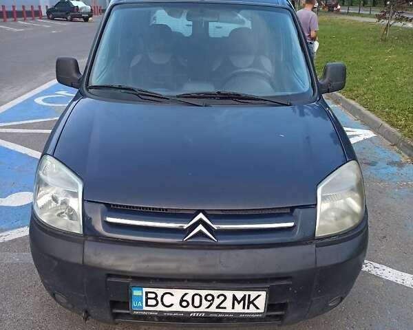 Синий Ситроен Берлинго пасс., объемом двигателя 1.87 л и пробегом 278 тыс. км за 3400 $, фото 2 на Automoto.ua