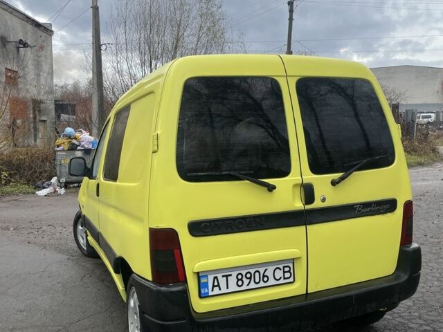 Жовтий Сітроен Берлінго, об'ємом двигуна 1.9 л та пробігом 350 тис. км за 2450 $, фото 3 на Automoto.ua
